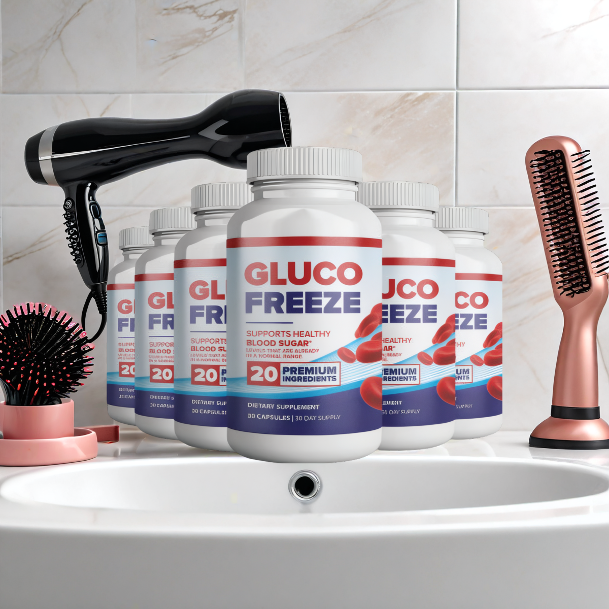 Glucoze - 6 Bottles - 90 Day Supply